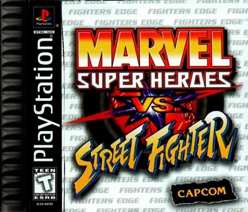 Marvel Super Heroes vs Street Fighter (US) box cover front